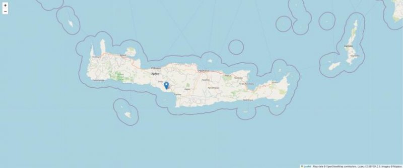 Saktouria Kreta Saktouria Villa ebenerdig mit Meerblick und priv. Pool Haus kaufen